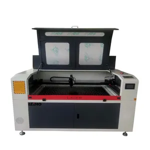 Ledio-máquina de corte láser de CO2, 150W, 1390 de metal y no metal, cortador láser de acero inoxidable acrílico en stock