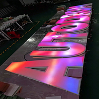 Enseigne lumineuse LED personnalisée à effet néon imprimée en 3D, étanche, avec options multicolores, contrôle par application et formes personnalisables