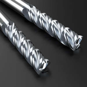 Huhao <span class=keywords><strong>Carbide</strong></span> phay máy cắt CNC bốn Flute End Mill Cutter vuông End Mill <span class=keywords><strong>Carbide</strong></span> hrc70 cho kim loại h12320103 - Product Image 5