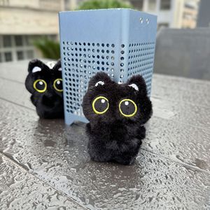 2025 mới XS Mini kawali mèo búp bê Keyring sang trọng mèo Noir Mặt dây chuyền Quà Tặng phim hoạt hình thú nhồi bông Đồ chơI mèo Keychain Quà Tặng - Product Image 5