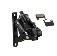 Frein à disque semi-hydraulique en alliage d'aluminium pour vélos de route et VTT, forte puissance d'arrêt, 160 mm, aluminium forgé