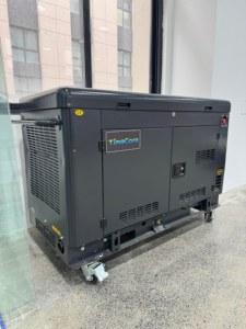 Générateur diesel silencieux Timecore 30FG pour chantier de construction et alimentation de secours industrielle - Product Image 4