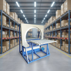 Semi-Automatic Electric Orbital Stretch <b>Wrapping</b> <b>Machine</b> for Food & Beverage Apparel & Textiles - Product Image 1