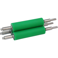Rouleau en caoutchouc personnalisé en PU, silicone, EPDM, SBR, NBR pour machines d'impression, de revêtement, de laminage et de transfert thermique