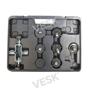 CLAUTOOL Outils automobiles Kit de purge de frein pneumatique Extracteur de liquide de frein à pression d'air Kits d'extraction de liquide de frein Dispositif de purge de frein de garage - Product Image 3