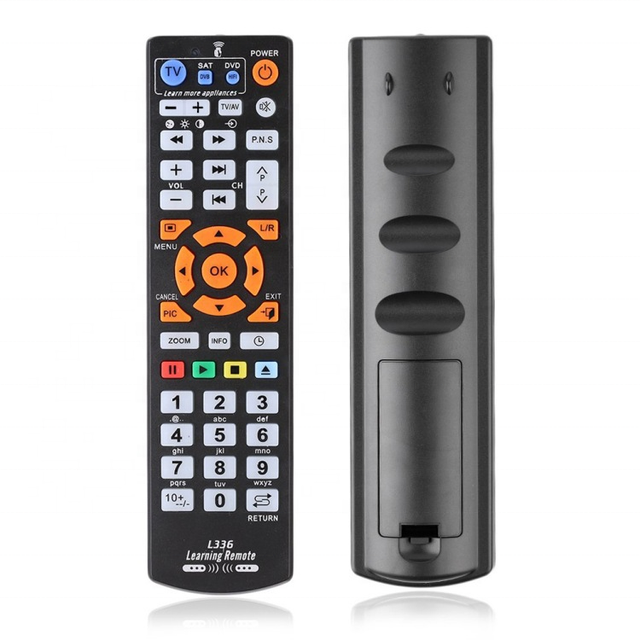 Hot Seller New L336 Smart IR Universal TV Remote Control with Learn Function 3 Devices One Key TV STB DVD SAT DVB HIFI TV BOX