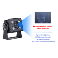 Système MDVR Firecore HX-9004 1080P à 8 caméras, écran LCD 7 pouces, disque dur 4 To, ADAS, vision nocturne, GPS intégré, caméra de recul anti-effraction