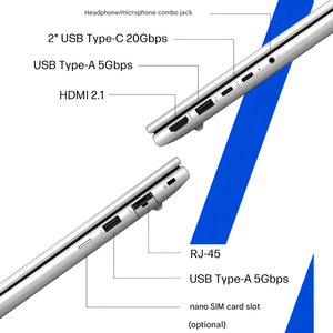 Portátil Empresarial ProBook 4 G1iR de 14 Pulgadas, Nuevo, al por Mayor, Intel Core 5 120U, 16GB, 1TB SSD, Delgado y Ligero - Product Image 5