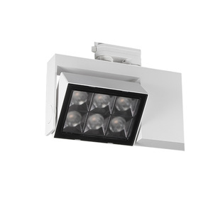 Dali Dimmable 25W 50W CCT Réglable Carré LED Piste Lumière Moderne Cob Puce MR16 pour Musée Art Galerie Salon Projecteur - Product Image 3