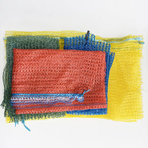 ขายด่วน Raschel ตาข่ายสุทธิถุง 50*80 ซม. และ 45*75 ซม. บรรจุภัณฑ์สําหรับหัวหอมมันฝรั่งและผลไม้เพื่อการเกษตร - Product Image 3