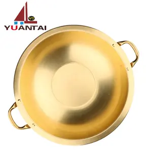 Chinese copper hot pot, can be used for Chinese restaurant hot pot