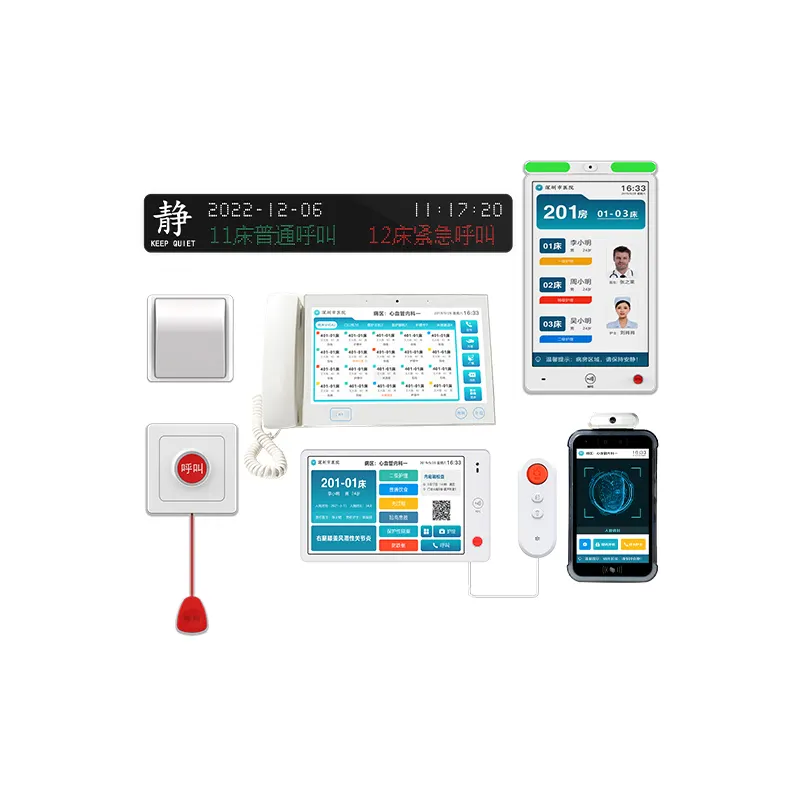 IP All-Digital Medical Intercom System Kabel gebundenes Krankenhaus ruf system Krankens ch wester Call Bell