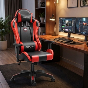 Silla de Esports AOR 320 con Patas de Nailon, Espuma de Alta Densidad, Silenciosa, Totalmente Negra, con Ruedas y Elevación, Venta al Por Mayor Directa de Fábrica - Product Image 3