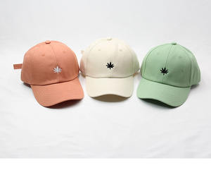 Gorro de Sol de Alta Calidad en Oferta, Gorra de Algodón Cepillado Personalizada con Bordado, Cierre Ajustable, Gorra de Papá - Product Image 1