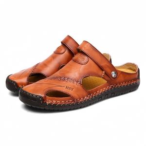 Mocassini Classici Estivi da <span class=keywords><strong>Uomo</strong></span> in Vera Pelle, Traspiranti, <span class=keywords><strong>Sandali</strong></span> da Spiaggia, Taglie Grandi 38-48, Zapatos De Hombre - Product Image 6