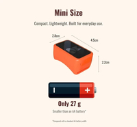 Elecpet - Mini Rastreador GPS 4G Inalámbrico para Mascotas, Contador de Pasos, Calorías, Tiempo Activo, Collar de Salud con Aplicación IOS y Android para Perros y Gatos