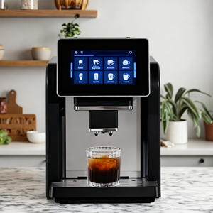 Macchina per <span class=keywords><strong>Espresso</strong></span> Italiana CE CB ad Alte Prestazioni Completamente Automatica con Schermo Touch e Pompa da 19 Bar per <span class=keywords><strong>Caffè</strong></span> Domestico - Product Image 3