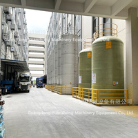 Réservoir d'acier inoxydable d'huile blanche, réservoir de stockage en acier horizontal de double couche de soudure automatique, réservoir d'acier inoxydable de liquide de refroidissement.