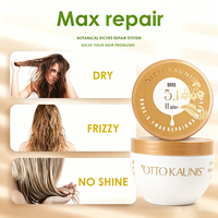 Masker Rambut Perawatan Intensif Keratin Protein Private Label Max Repair, Perawatan Rambut Rusak, Pasokan Pabrik OEM ODM