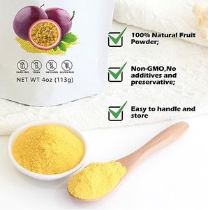 Nahrungs ergänzungs mittel Pflanzen extrakt Gefrier getrocknetes Passions frucht pulver ohne schwarze Samen - Product Image 4