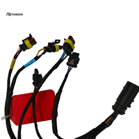 Rangkaian Kabel Sensor Mesin Tahan Air IP67, Kabel Harness Otomotif Multi-Cabang, OEM Custom 12V 24V
