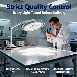 LED 의료 병원 그림자없는 외과 수술 램프 극장 조명 수의학 장비 천장 장착 램프 - Product Image 6