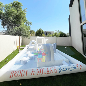 Coussin gonflable d'été en PVC pour tout-petits Terrain de jeu pour enfants Bounce House Water Obstacle Course for Backyards Indoor Shopping Malls - Product Image 3