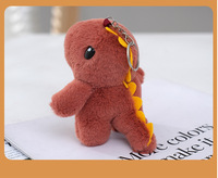 Porte-clés en peluche dinosaure mignon, pendentif pour sac à dos, voiture, jouet en peluche, accessoire décoratif, cadeau