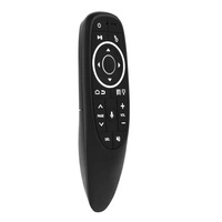 Remote Pintar Nirkabel Mini Kontrol Suara Mouse Udara 2.4GHz G10S dengan Sensor Gyro untuk Android TV Box PC