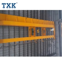 Pont roulant électrique TXK 2t, grue de levage sur rail personnalisée, pont roulant à double poutre, commande magnétique, élingue à câble métallique, garantie 1 an