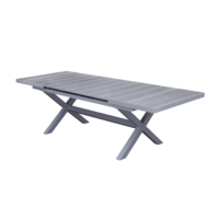 de patio moderne chaises 8 places meubles de jardin extérieur ensembles de salle à manger en corde d'aluminium de 9 pièces