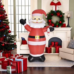 <span class=keywords><strong>Babbo</strong></span> <span class=keywords><strong>Natale</strong></span> Gonfiabile Gigante Personalizzato per Vendite Natalizie all'Ingrosso - Product Image 1