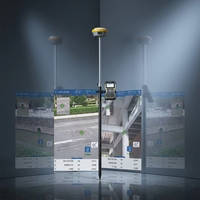 Instrument topographique professionnel RTK GNSS TopTech TK600 Récepteur Base Rover Fréquence 410-470 MHz GNSS Haute Précision