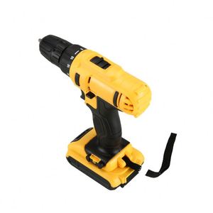 Hot Selling 21V <strong>Cordless</strong> Drill Factory's Powerful Impact Wireless Rechargeable Lithium Battery Drill OEM Customizable - Product Image 5