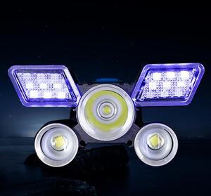<span class=keywords><strong>Lampe</strong></span> <span class=keywords><strong>frontale</strong></span> étanche à Led, alimentée par batterie <span class=keywords><strong>10000</strong></span>, lumière bleue/rouge, longue portée avec Focus, 30W, 18650 <span class=keywords><strong>lumens</strong></span>, T6 - Product Image 2