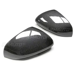 Cubierta de Espejo Retrovisor Lateral de Fibra de Carbono Real para Jaguar XF XFL XE XEL XK XJL I-Pace 2015-IN - Product Image 4