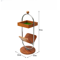 Meubles de salon, table d'appoint en bois rétro française, table basse pour balcon