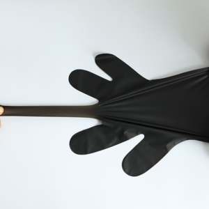 Guanti monouso in TPE guanti in plastica per la pulizia del guanto in TPE da cucina impermeabile blu bianco nero in vendita - Product Image 3