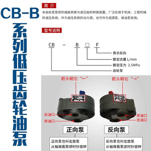ปั๊มเกียร์ Wuxi Kelly รุ่น CB-B6 140Qm3p ปั๊มน้ำมันไฮดรอลิกแบบมอเตอร์ขับเคลื่อน ปริมาณการไหลคงที่ หมุนตามแกน - Product Image 3