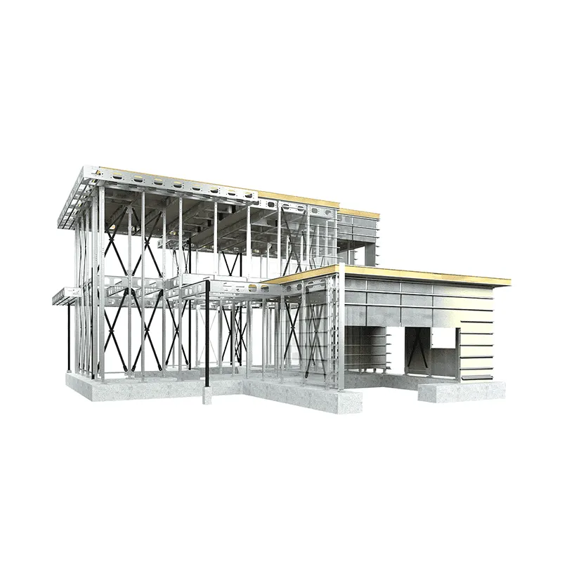 Struktur baja kustom struktur baja ringan perusahaan desain fabrikasi konstruksi cepat bangunan gudang struktur baja