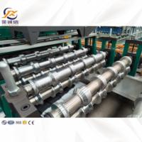 Machine de formage de tuiles métalliques émaillées à succès avec boîte de vitesses, commande PLC et pompe hydraulique