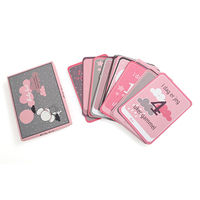 Carta Da Gioco personnalisé de haute qualité, jeu de cartes flash en papier, cartes jalon éducatives pour bébé pour enfant