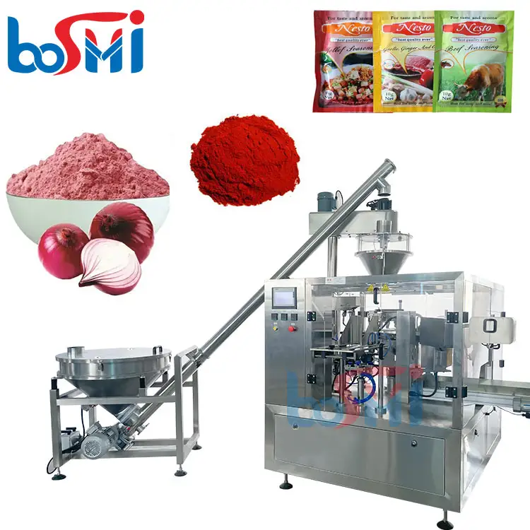 Automatische abfüllmaschine für gemischte milch kakao trockenpulver doy packung reißverschlussbeutel kollagen protein pulver verpackungsmaschine