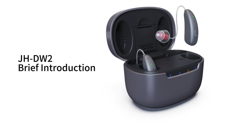 JINGHAO JH-W2 Bluetooth Rechargeable Hearing Aids for Severe Hearing ...