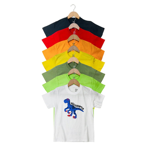 T-shirt à manches courtes imprimé pour enfants, coupe confortable, tissu doux, construction durable, idéal pour l'école, les jeux, les aventures en plein air - Product Image 5