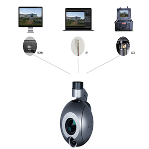 A40t AI Máy Ảnh Auto-Xác Định Phát hiện Đối Tượng Drone GPS Dual-Cảm Biến 30X EO Nhiệt Máy Đo Khoảng Cách 3 Trục Lập Bản Đồ Gimbal Máy Ảnh DIY - Product Image 5