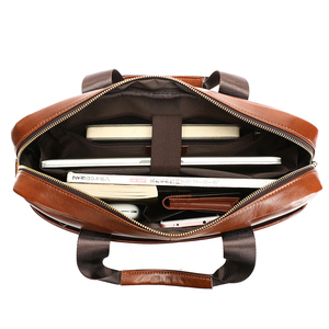 Porte-documents en <span class=keywords><strong>cuir</strong></span> pour homme sur mesure, <span class=keywords><strong>sacoche</strong></span> pour <span class=keywords><strong>ordinateur</strong></span> portable 15 pouces en <span class=keywords><strong>cuir</strong></span> véritable, sac de bureau pour homme - Product Image 4