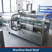 Machine d'emballage automatique de boîte de bâton de café petite machine à cartonner de boîte de sachet de bâton de sucre de sel
