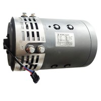 Moteur de traction de chariot de golf du moteur 48V 5KW XQ-5-19MT 4000RPM de CC IP44, moteur d'autobus guidé électrique
