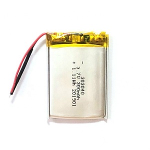802530 600mah <span class=keywords><strong>3</strong></span>,7 v power warehousing Battery lithium-ion cells packet with Connector for ups - Product Image 4